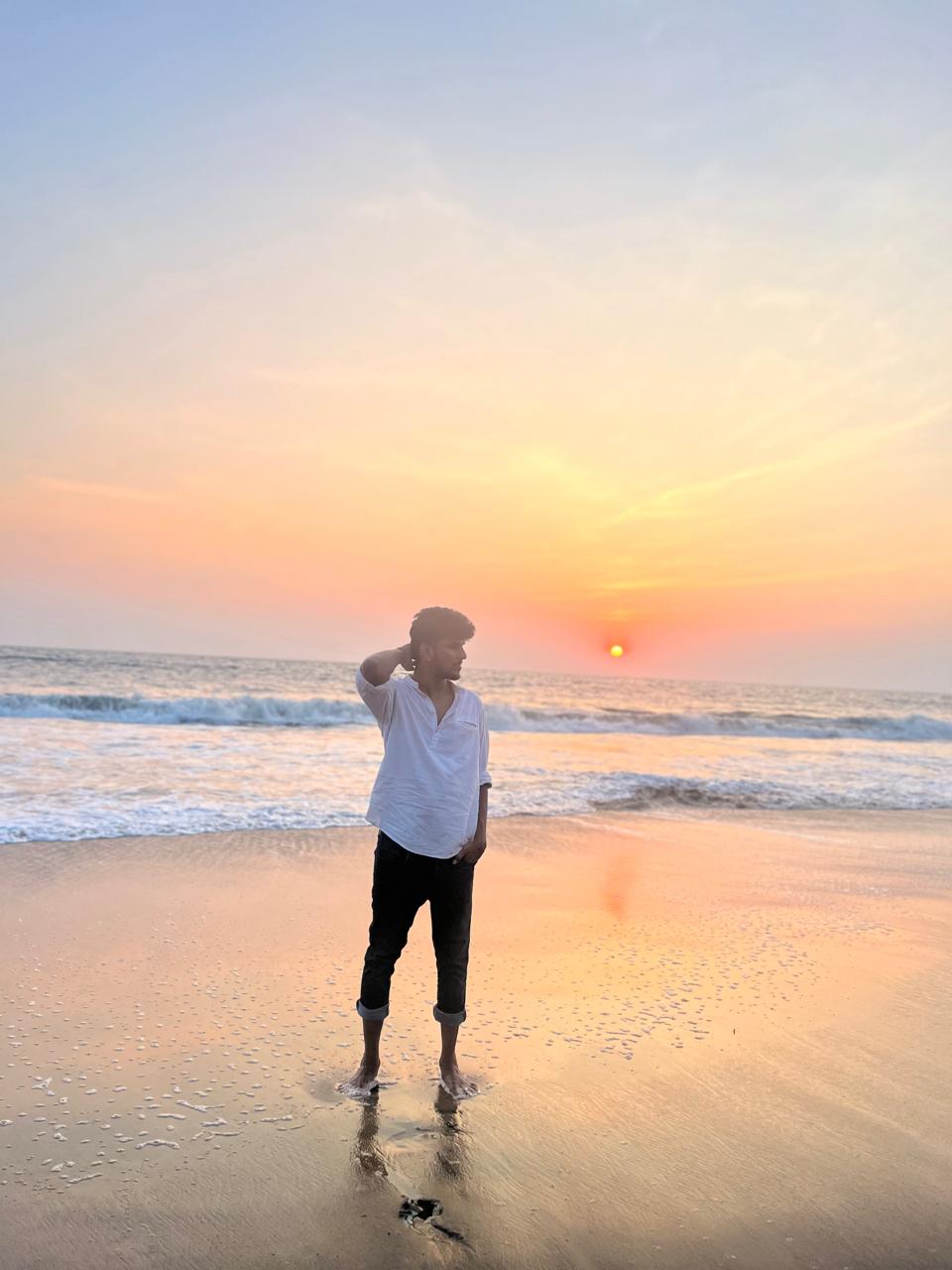 Syed at Thrissur beach